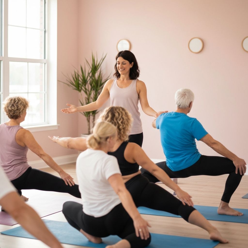 Yoga practice focused on movement