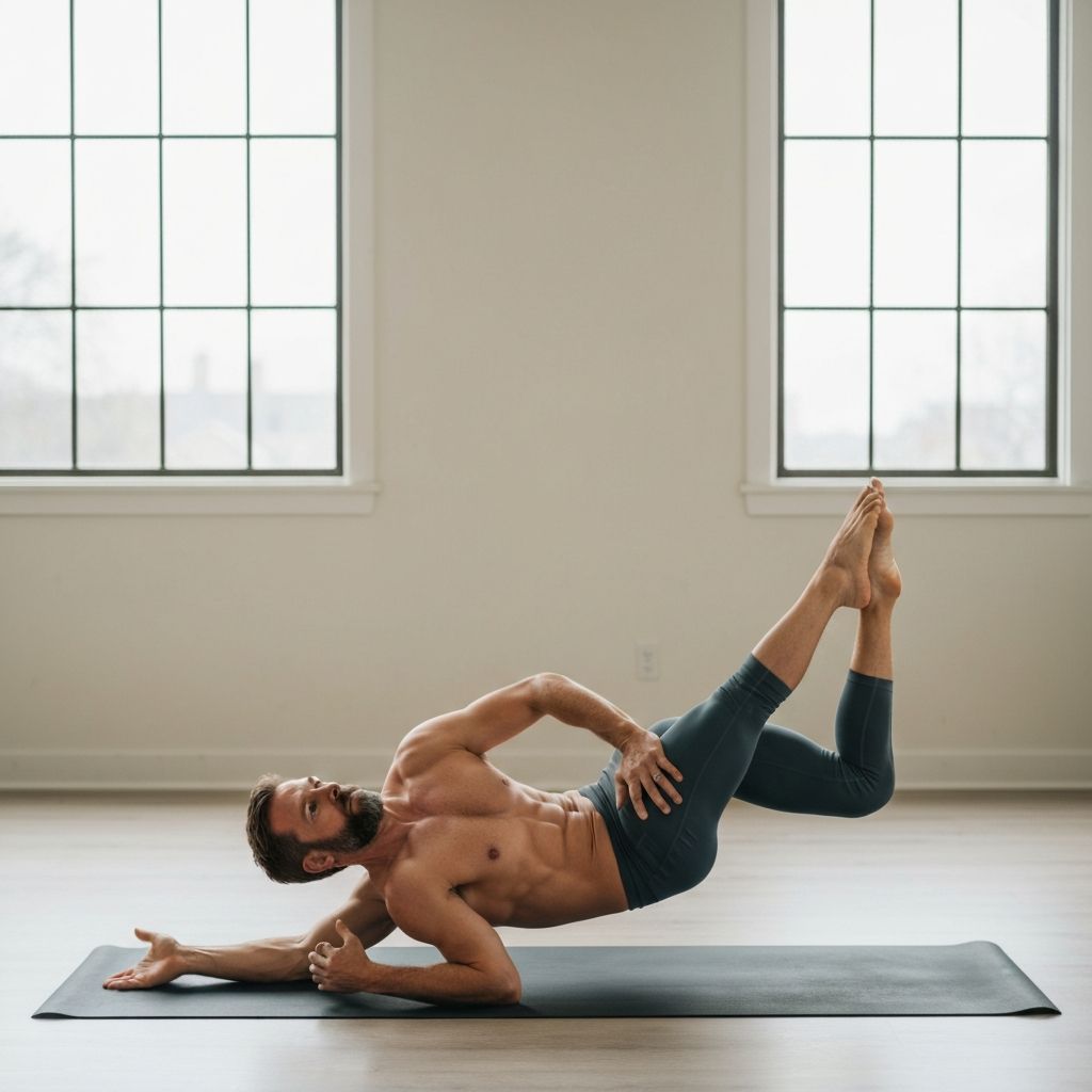 Strength building yoga